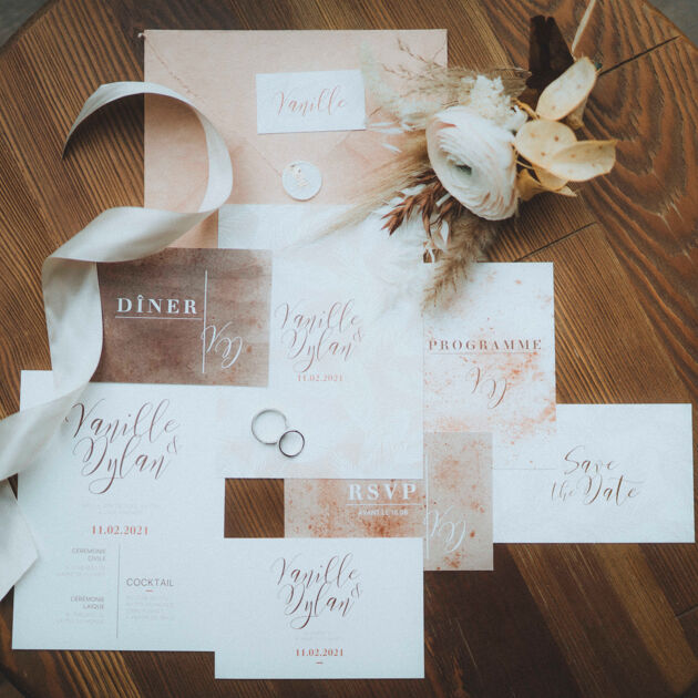 Image du Wedding Planner Coton Champagne